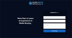 Desktop Screenshot of dupliweb.com