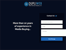 Tablet Screenshot of dupliweb.com